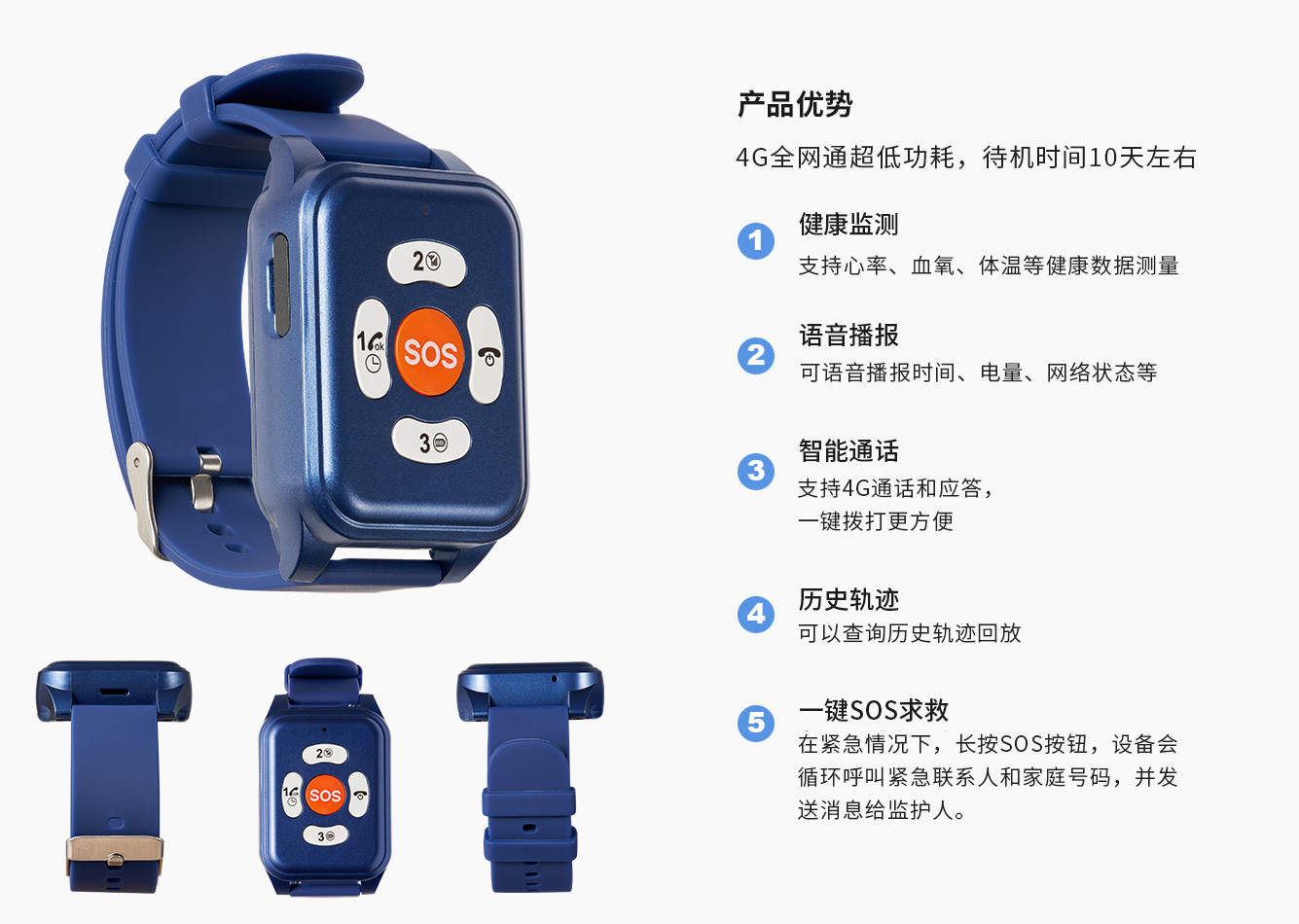 智能康养手表S6